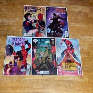 Marvel Comics Deadpool V Gambit Comic Books Issues # 1 2 3 4 5  Lot X-men